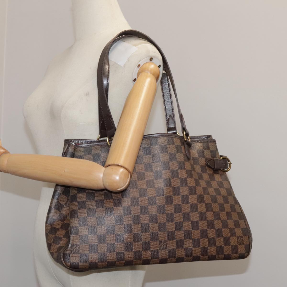 LOUIS VUITTON Damier Ebene Batignolles Horizontal Tote Bag N48179 LV 101683