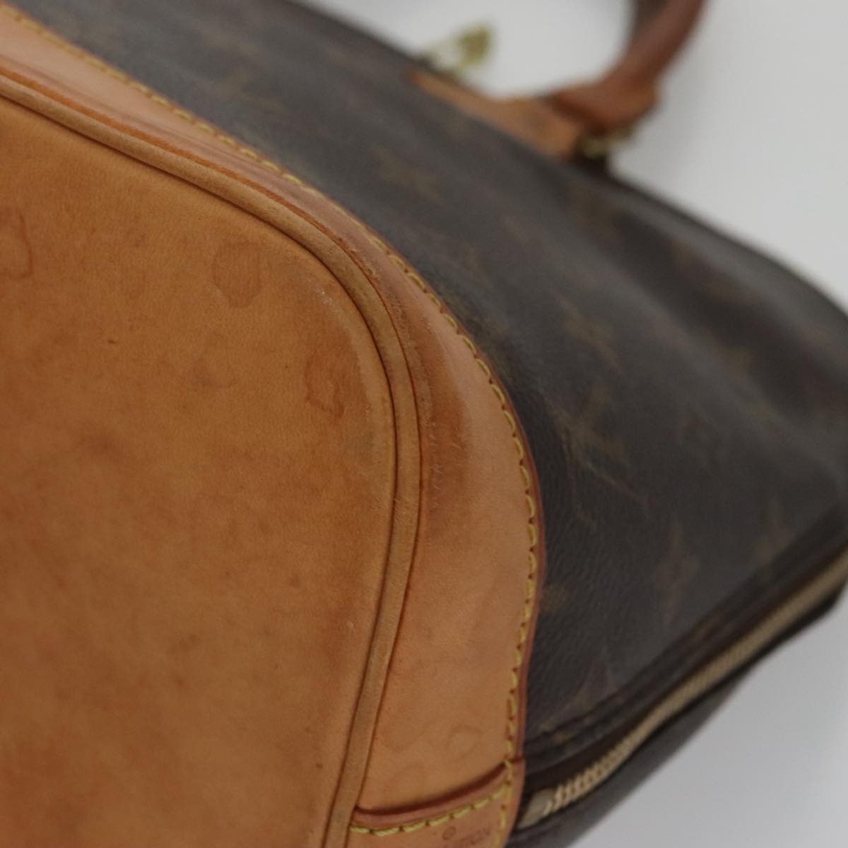 LOUIS VUITTON Monogram Alma Hand Bag M51130 LV 101688