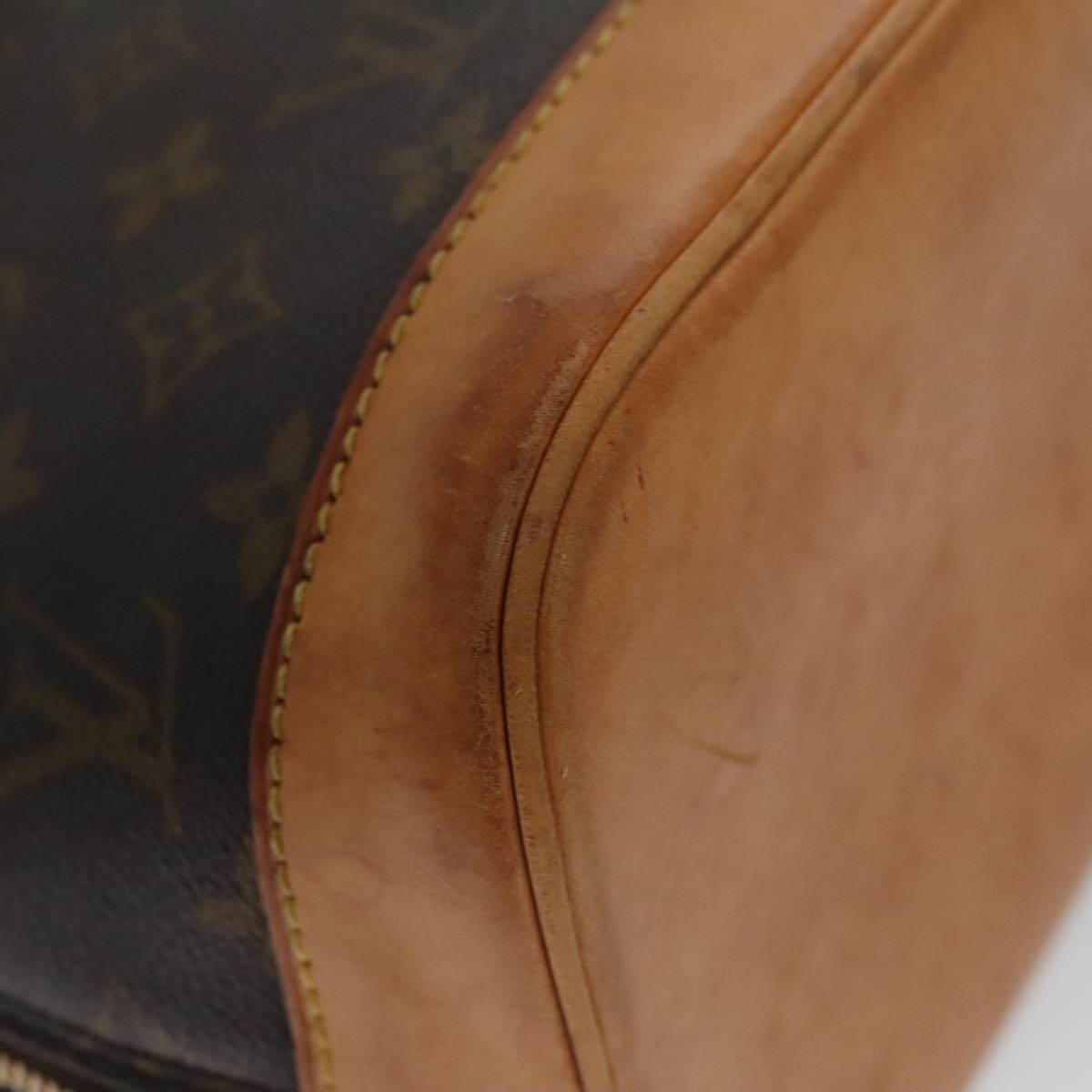 LOUIS VUITTON Monogram Alma Hand Bag M51130 LV 101688