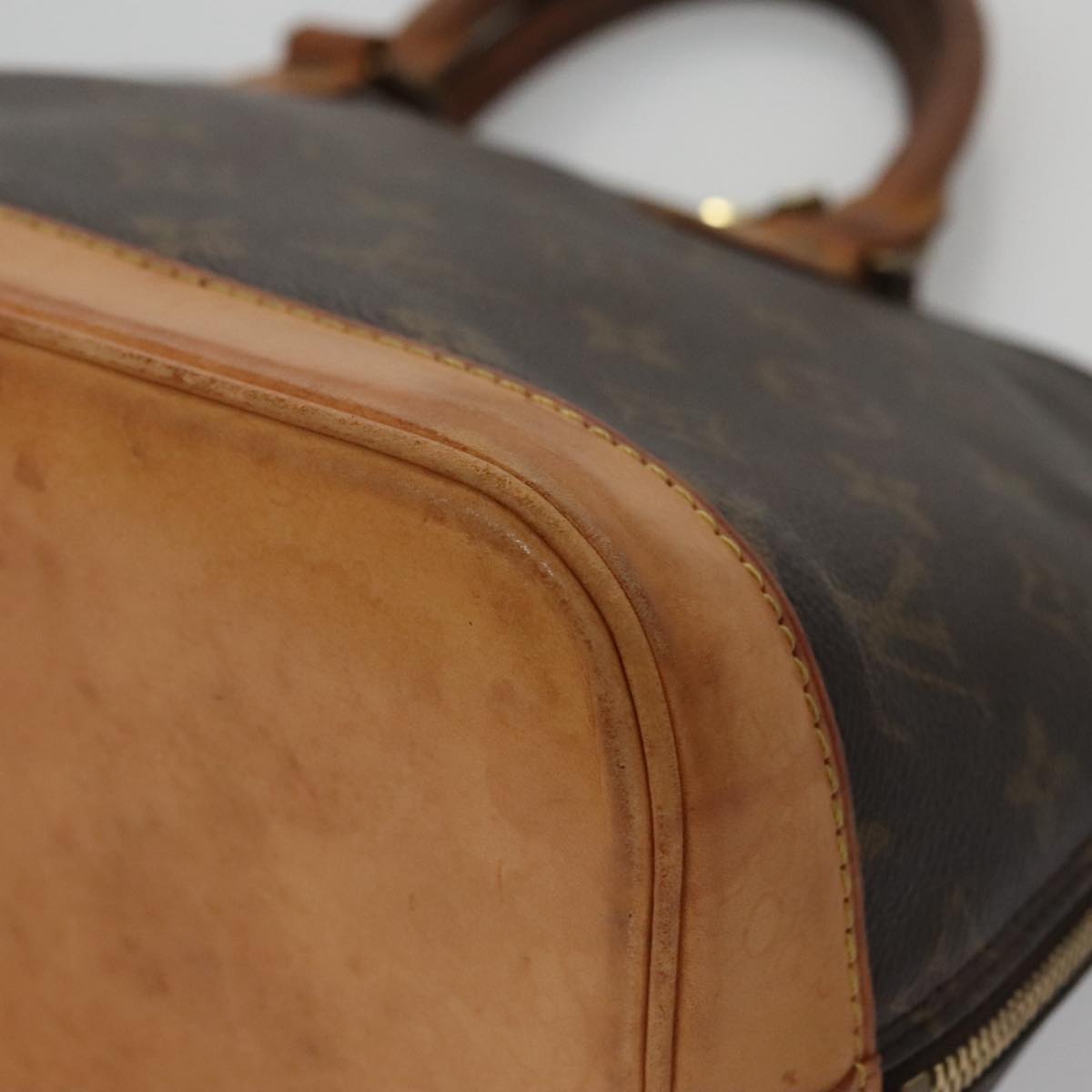 LOUIS VUITTON Monogram Alma Hand Bag M51130 LV 101688
