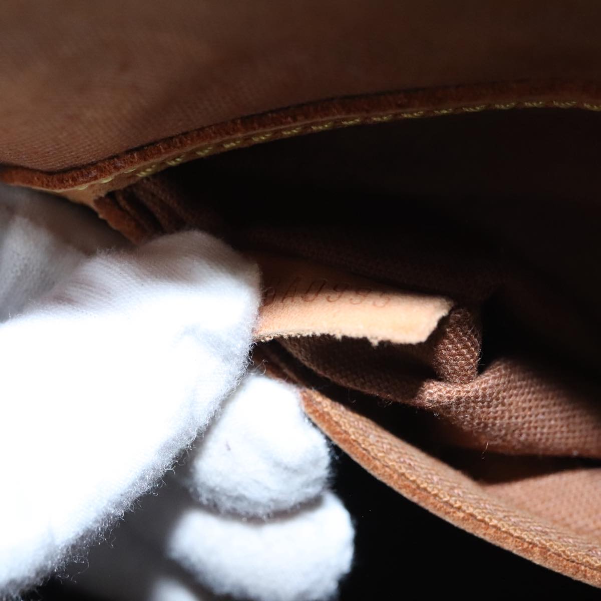 LOUIS VUITTON Monogram Alma Hand Bag M51130 LV 101688