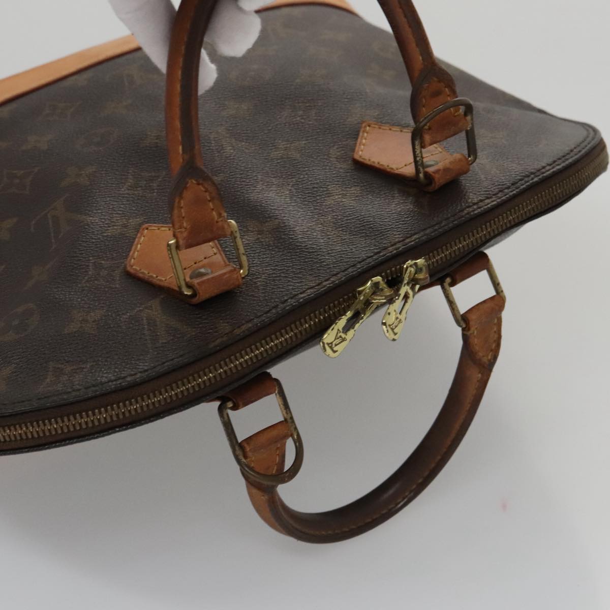 LOUIS VUITTON Monogram Alma Hand Bag M51130 LV 101688
