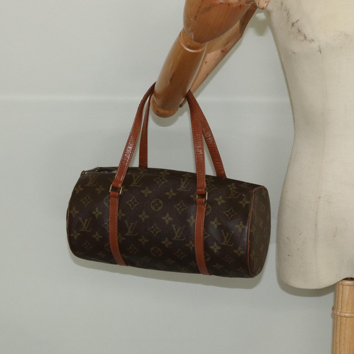 LOUIS VUITTON Monogram Papillon 30 Hand Bag M51385 LV 101694