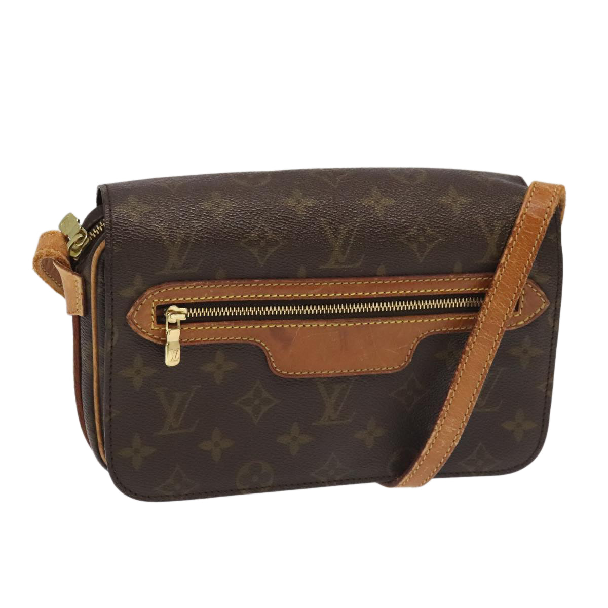 LOUIS VUITTON Monogram Saint Germain Shoulder Bag Vintage M51210 LV 101700