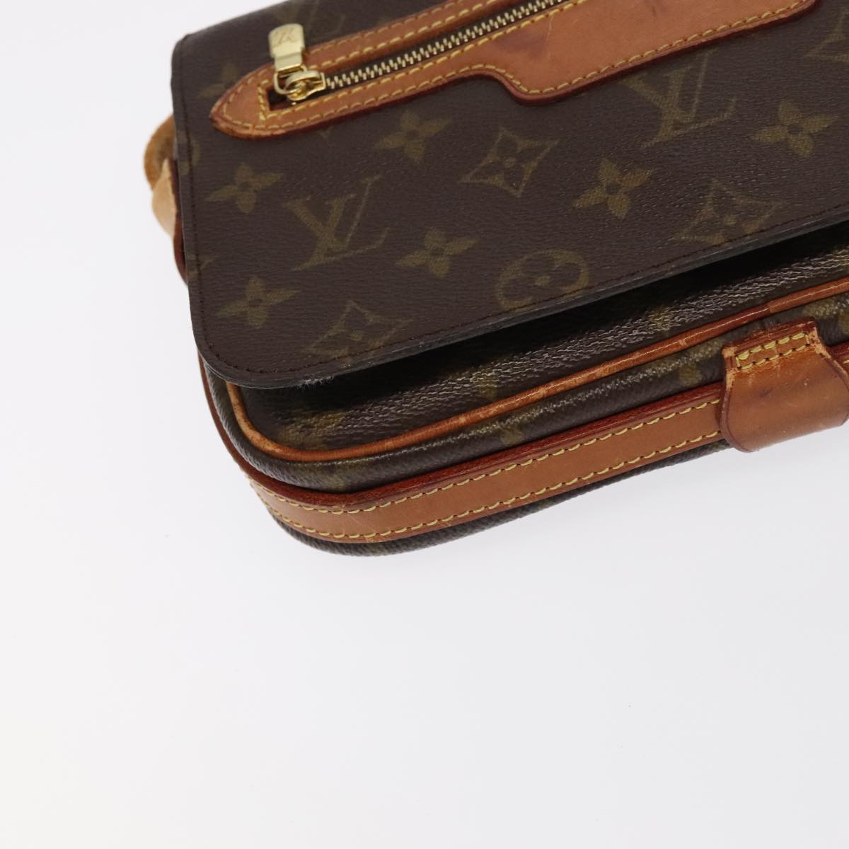 LOUIS VUITTON Monogram Saint Germain Shoulder Bag Vintage M51210 LV 101700