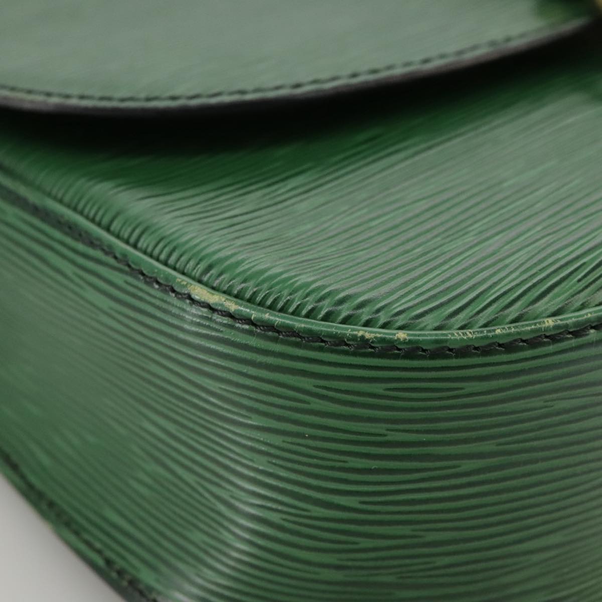 LOUIS VUITTON Epi Saint Cloud GM Shoulder Bag Green M52194 LV 101706