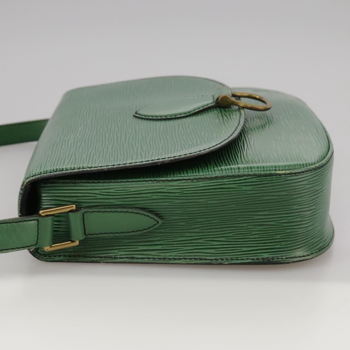 LOUIS VUITTON Epi Saint Cloud GM Shoulder Bag Green M52194 LV 101706