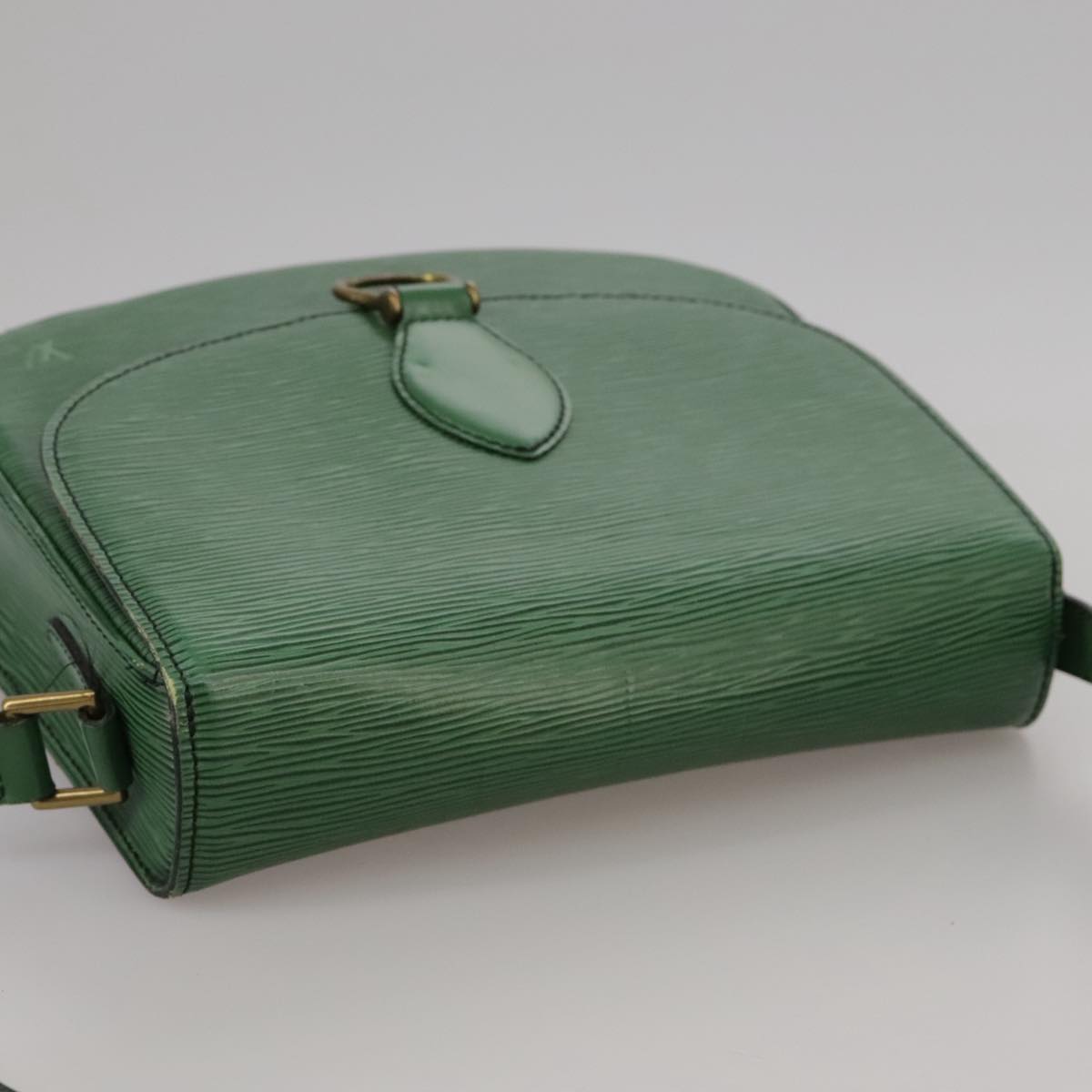 LOUIS VUITTON Epi Saint Cloud GM Shoulder Bag Green M52194 LV 101706