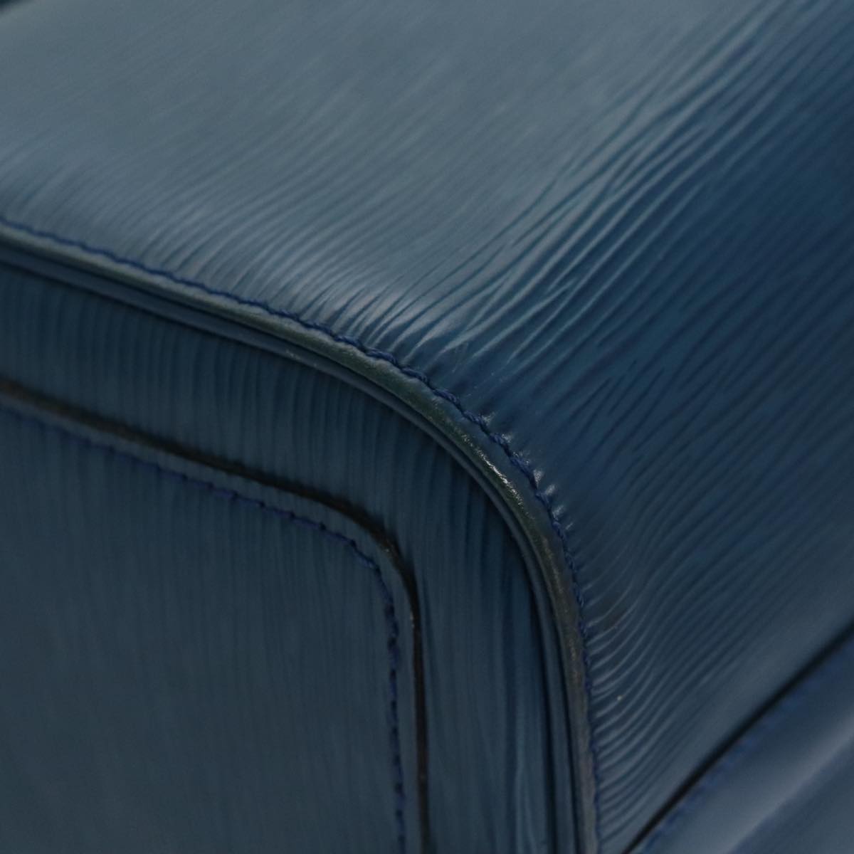 LOUIS VUITTON Epi Speedy 25 Hand Bag Toledo Blue M43015 LV 101711
