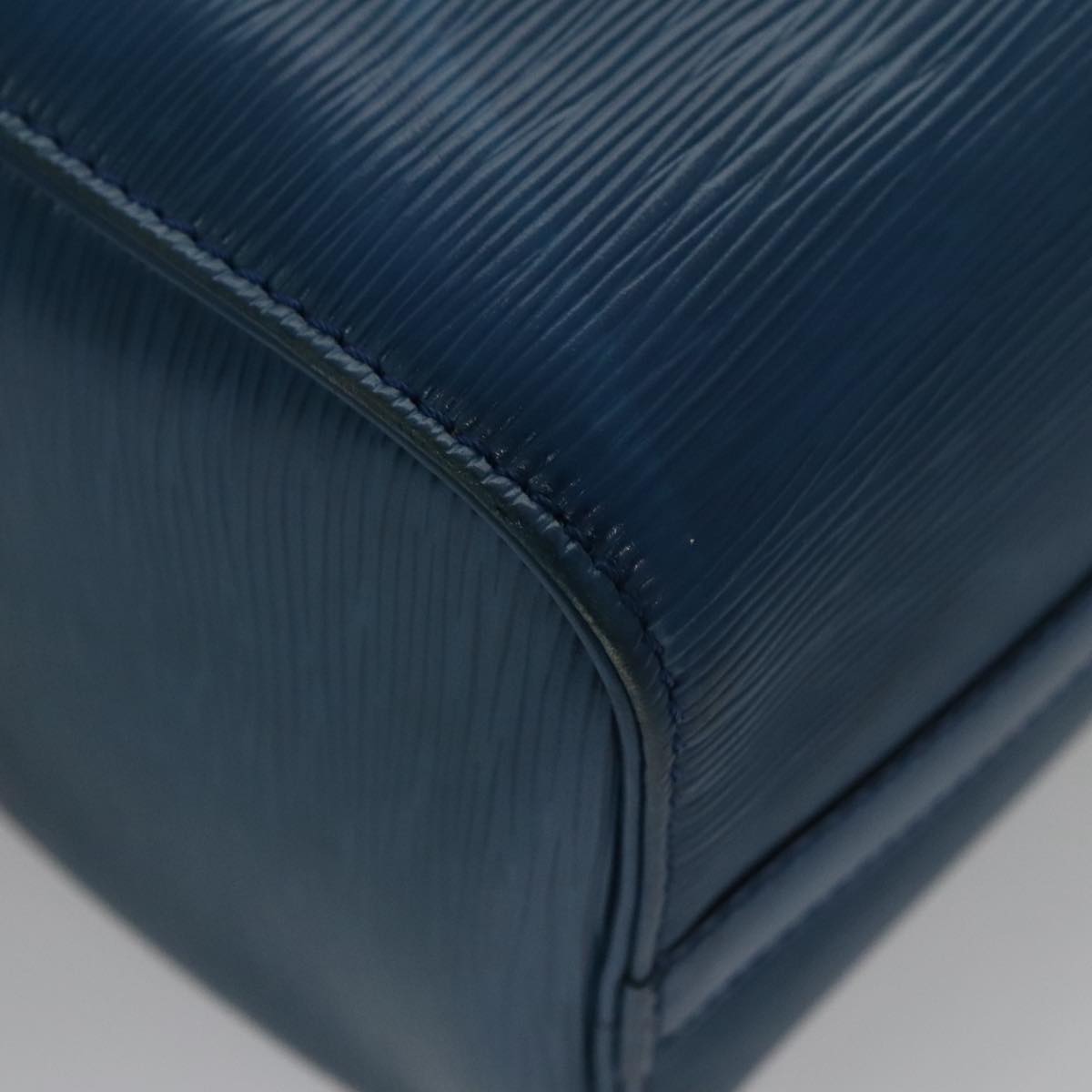 LOUIS VUITTON Epi Speedy 25 Hand Bag Toledo Blue M43015 LV 101711