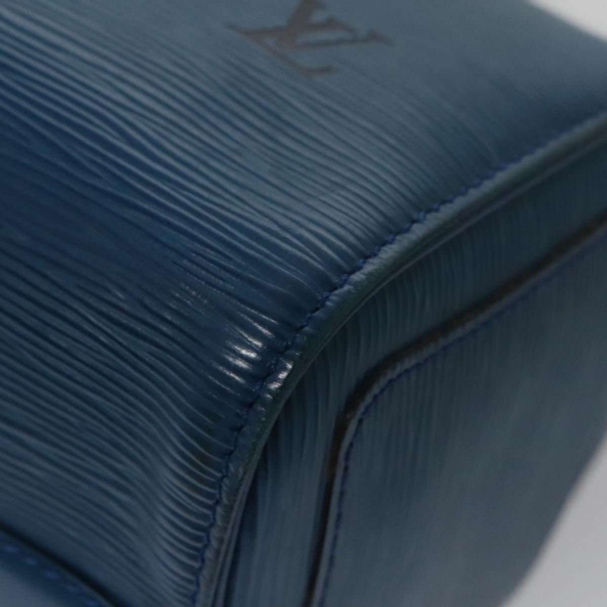 LOUIS VUITTON Epi Speedy 25 Hand Bag Toledo Blue M43015 LV 101711
