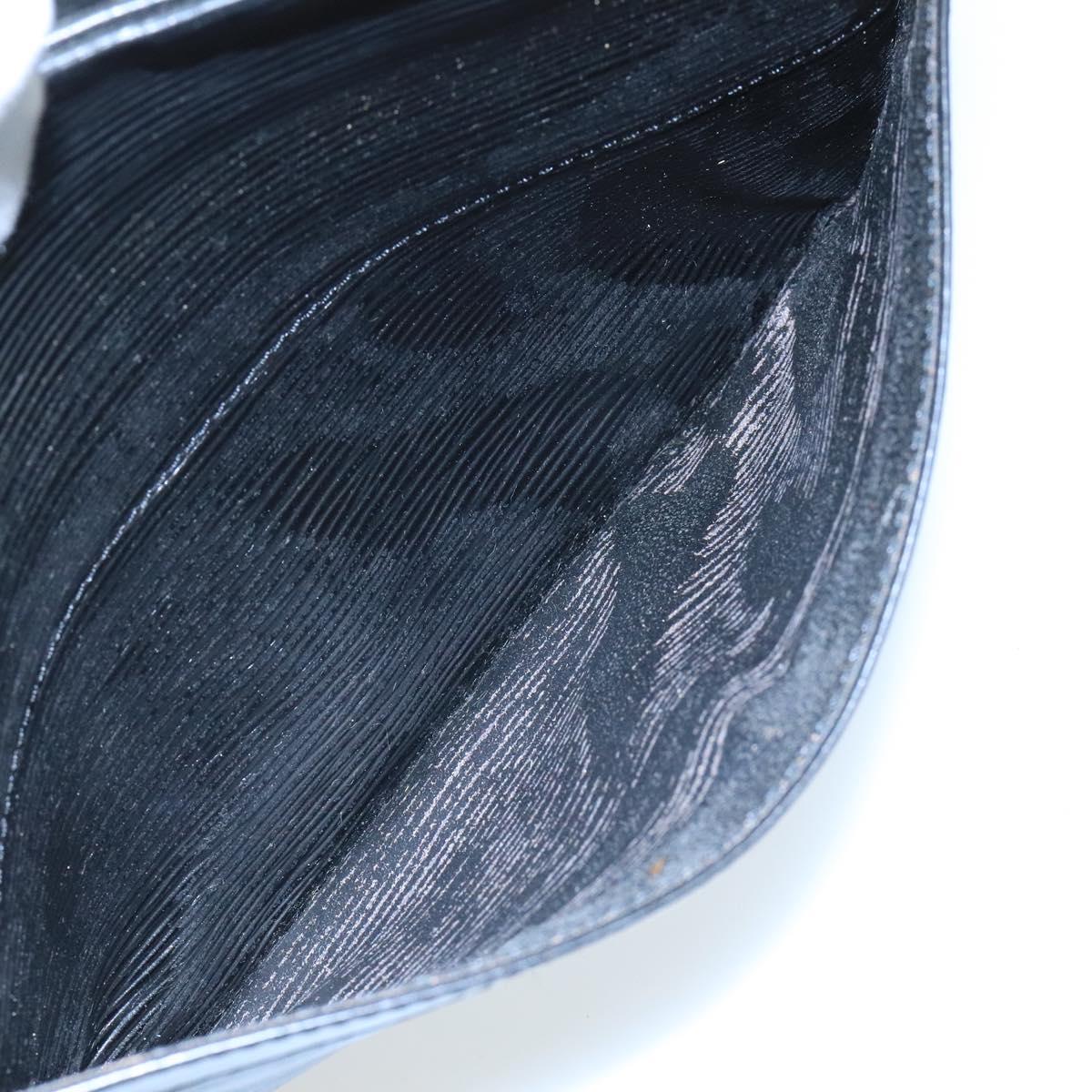 LOUIS VUITTON Epi Trocadero 23 Shoulder Bag Black M52302 LV 101714