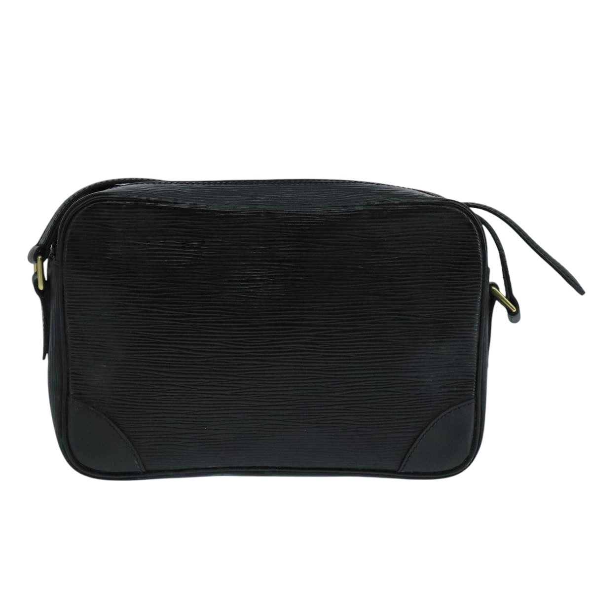 LOUIS VUITTON Epi Trocadero 23 Shoulder Bag Black M52302 LV 101714