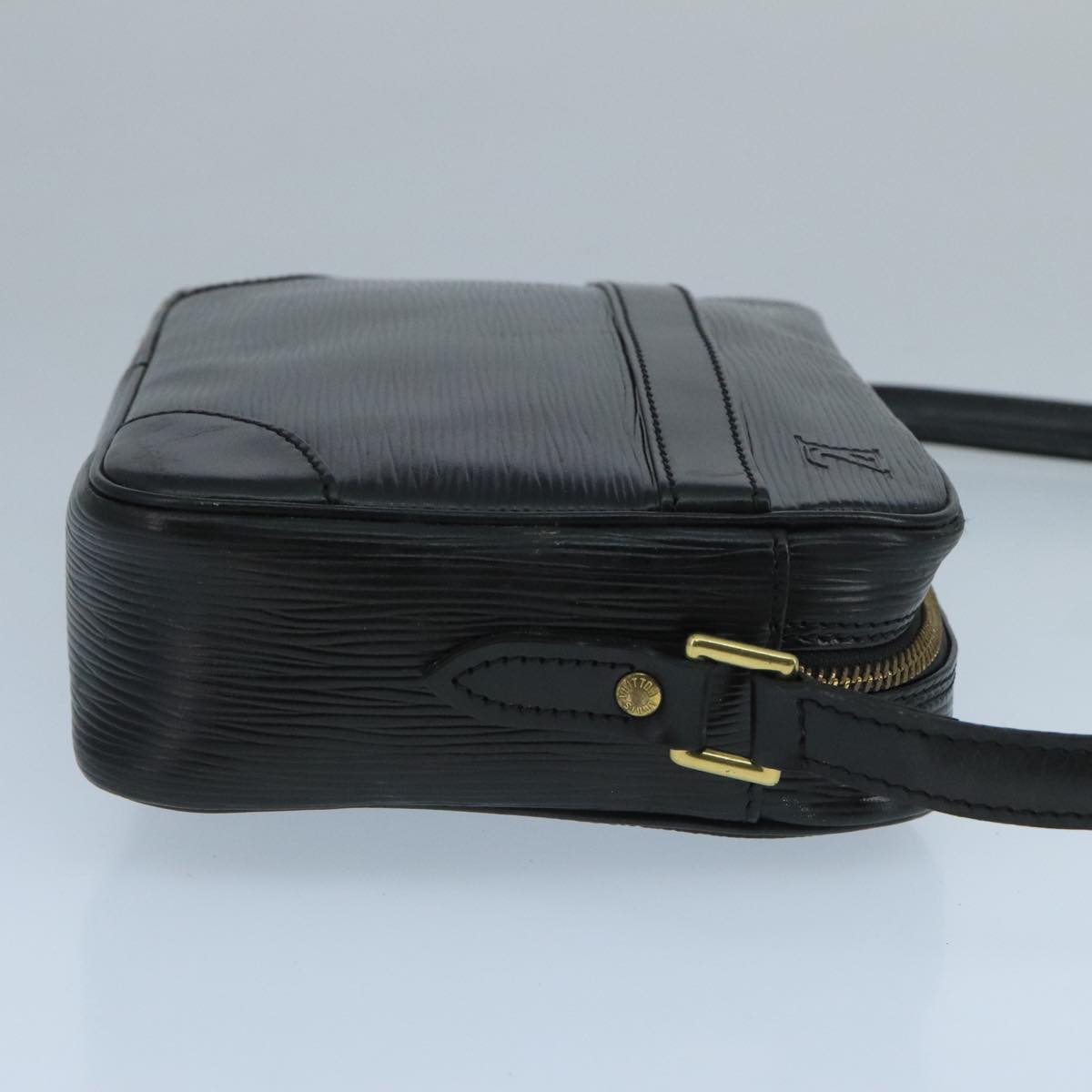 LOUIS VUITTON Epi Trocadero 23 Shoulder Bag Black M52302 LV 101714