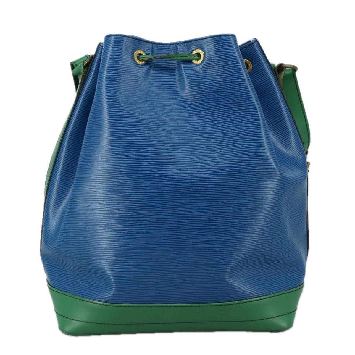 LOUIS VUITTON Epi Noe Shoulder Bag Bicolor Green Blue M44044 LV 101746