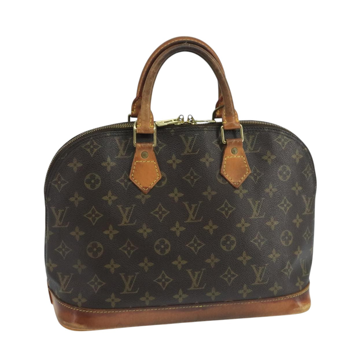 LOUIS VUITTON Monogram Alma Hand Bag M51130 LV 101768