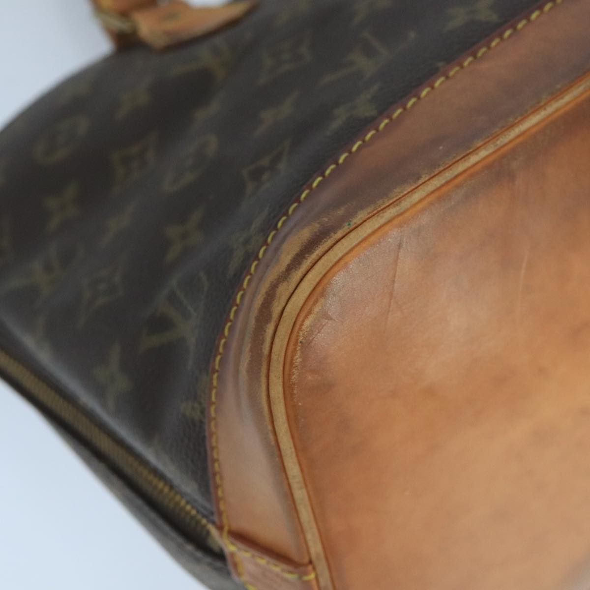 LOUIS VUITTON Monogram Alma Hand Bag M51130 LV 101768