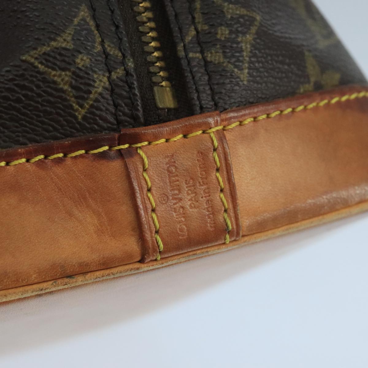 LOUIS VUITTON Monogram Alma Hand Bag M51130 LV 101768