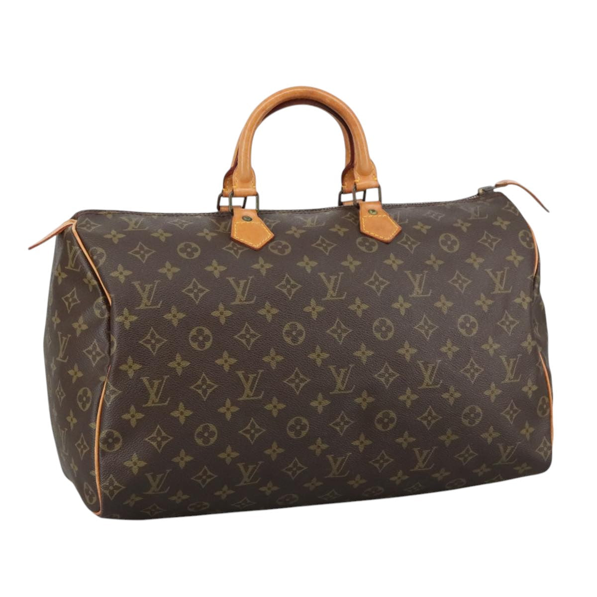 LOUIS VUITTON Monogram Speedy 40 Hand Bag M41522 LV 101786