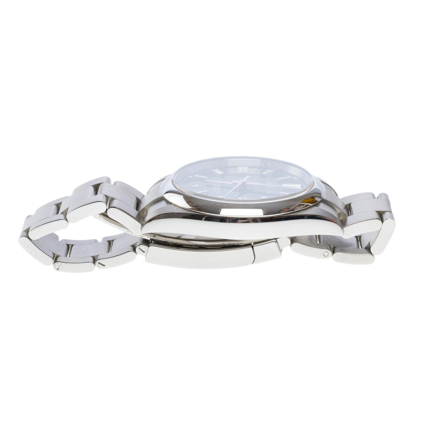 New Rolex Oyster Perpetual 41mm Green in steel