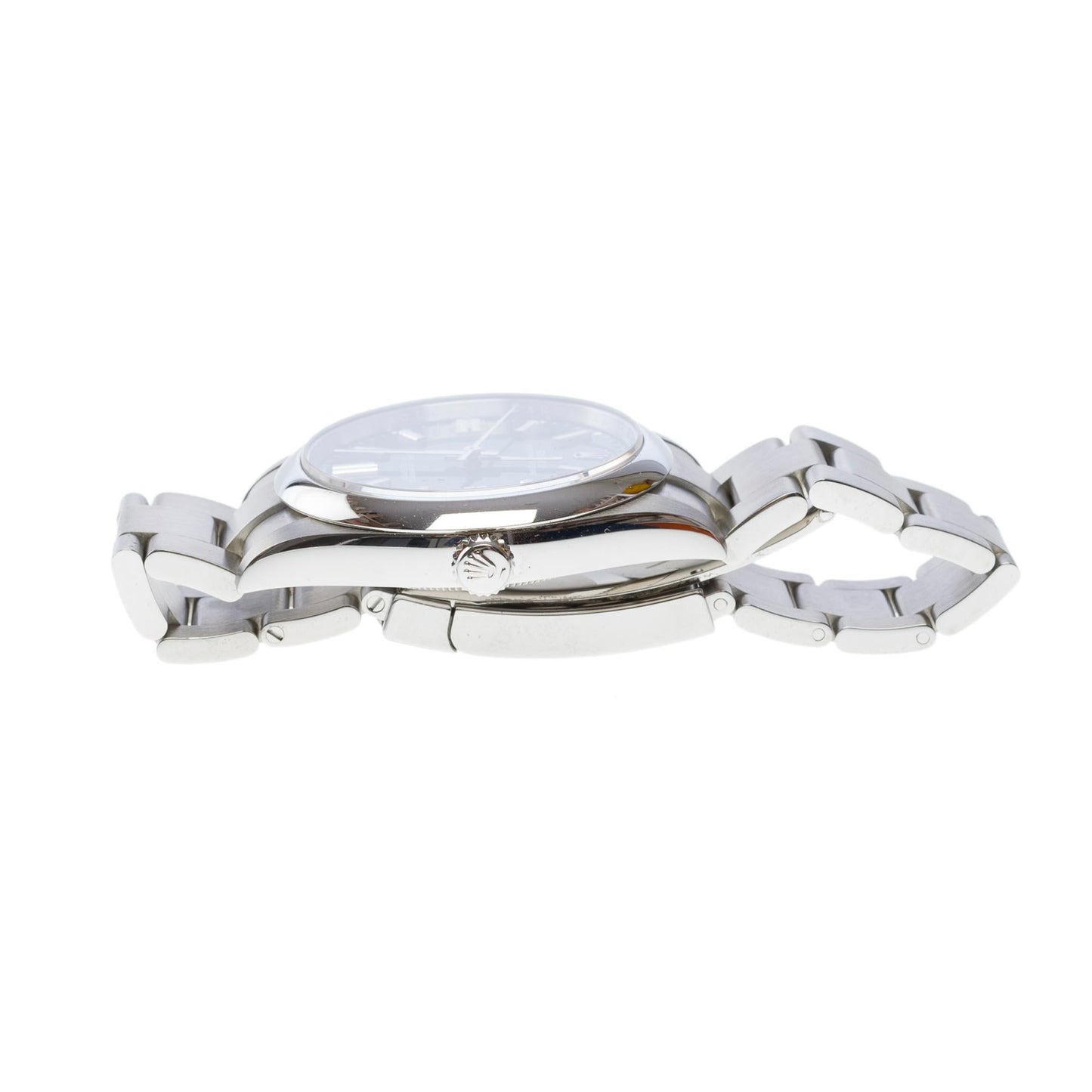 New Rolex Oyster Perpetual 41mm Green in steel