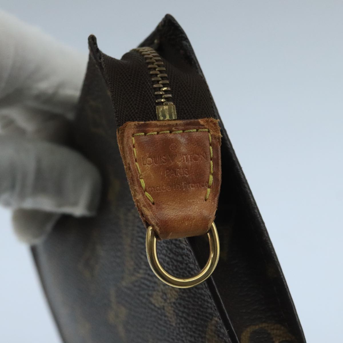 LOUIS VUITTON Monogram Bucket PM Accessory Pouch LV 101818