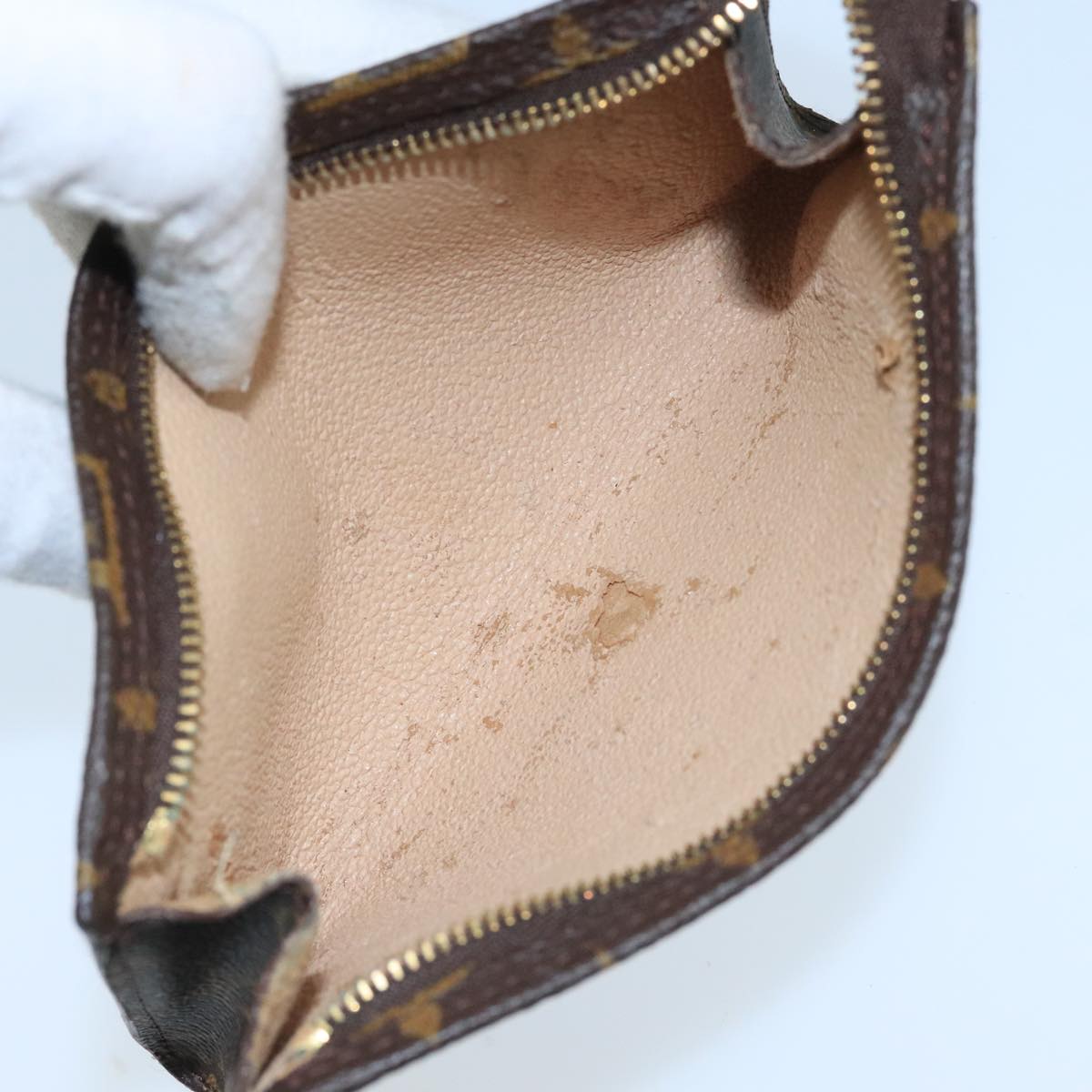 LOUIS VUITTON Monogram Bucket PM Accessory Pouch LV 101819