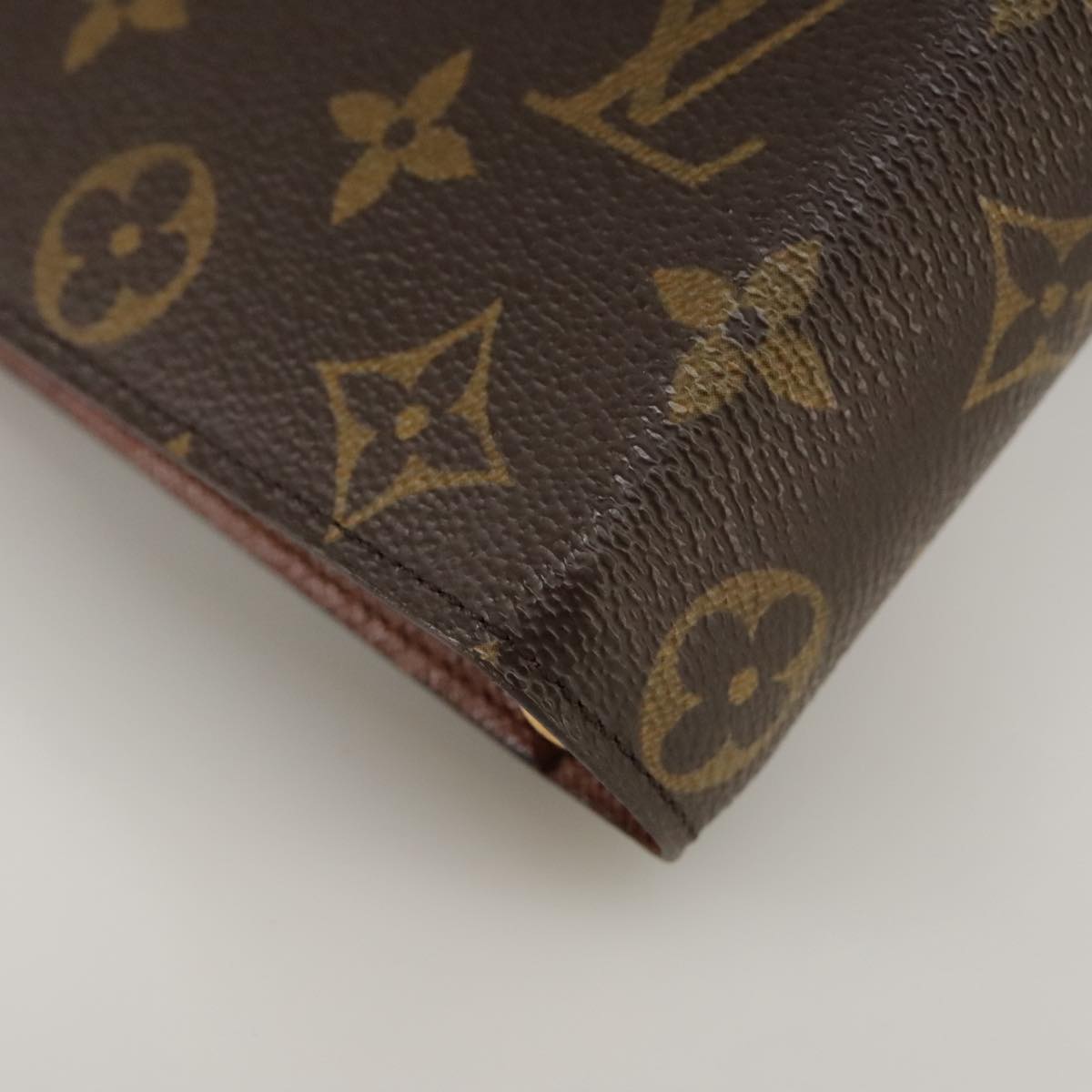 LOUIS VUITTON Monogram Agenda MM Day Planner Cover R20105 LV 101846