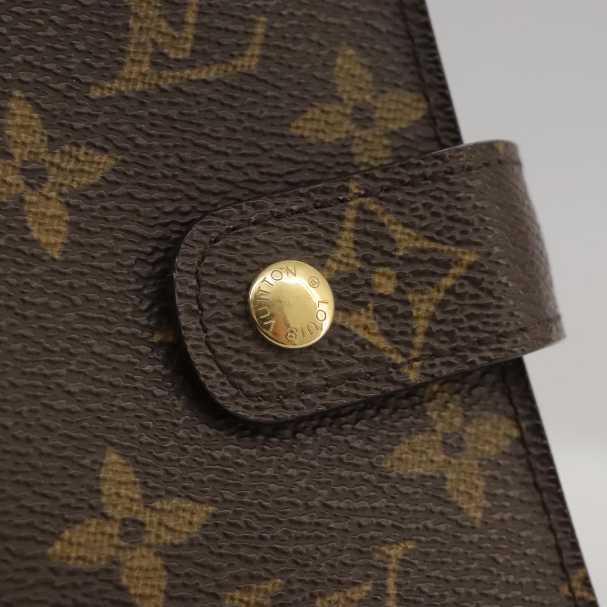 LOUIS VUITTON Monogram Agenda MM Day Planner Cover R20105 LV 101846