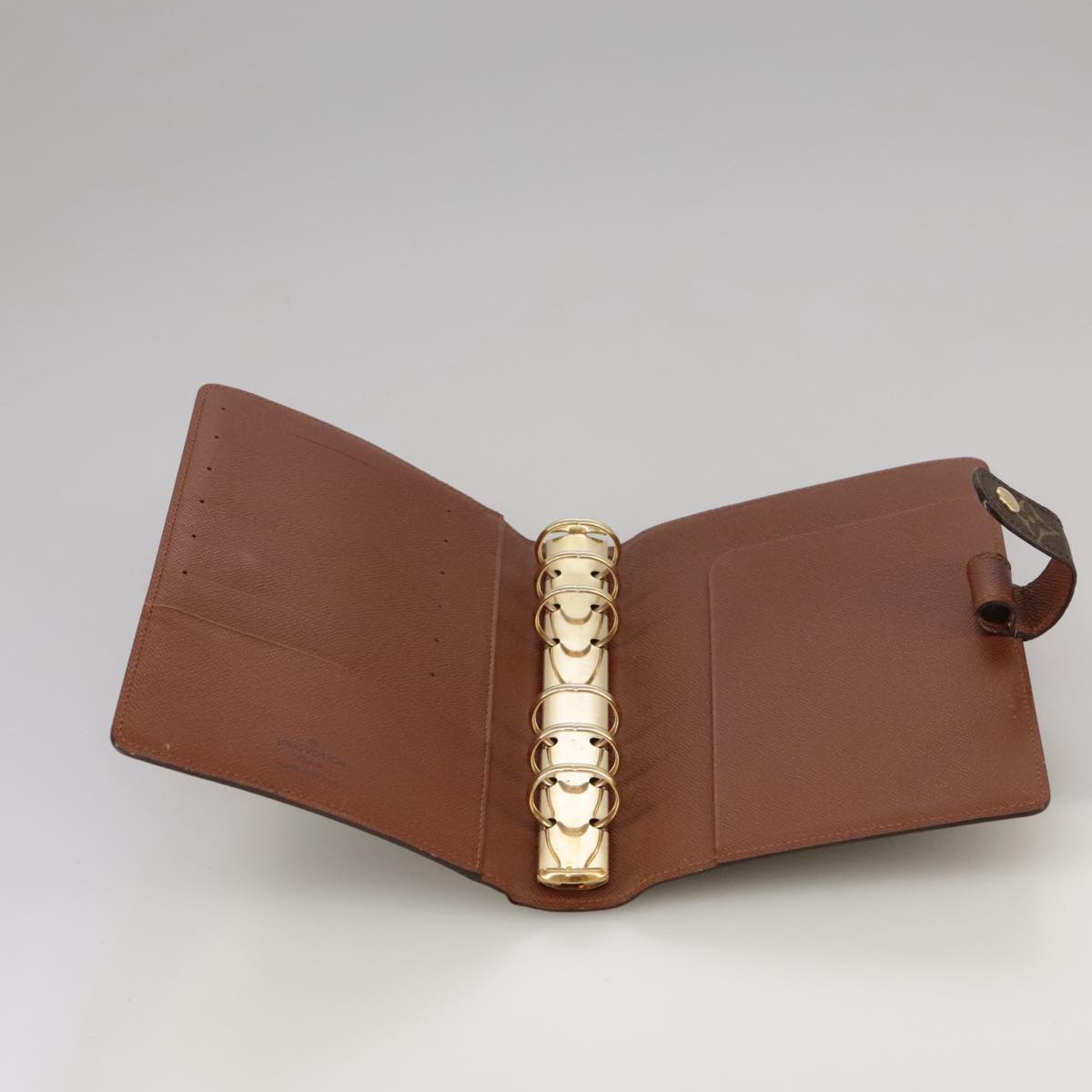 LOUIS VUITTON Monogram Agenda MM Day Planner Cover R20105 LV 101846