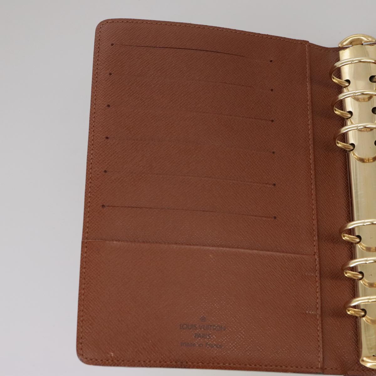 LOUIS VUITTON Monogram Agenda MM Day Planner Cover R20105 LV 101846