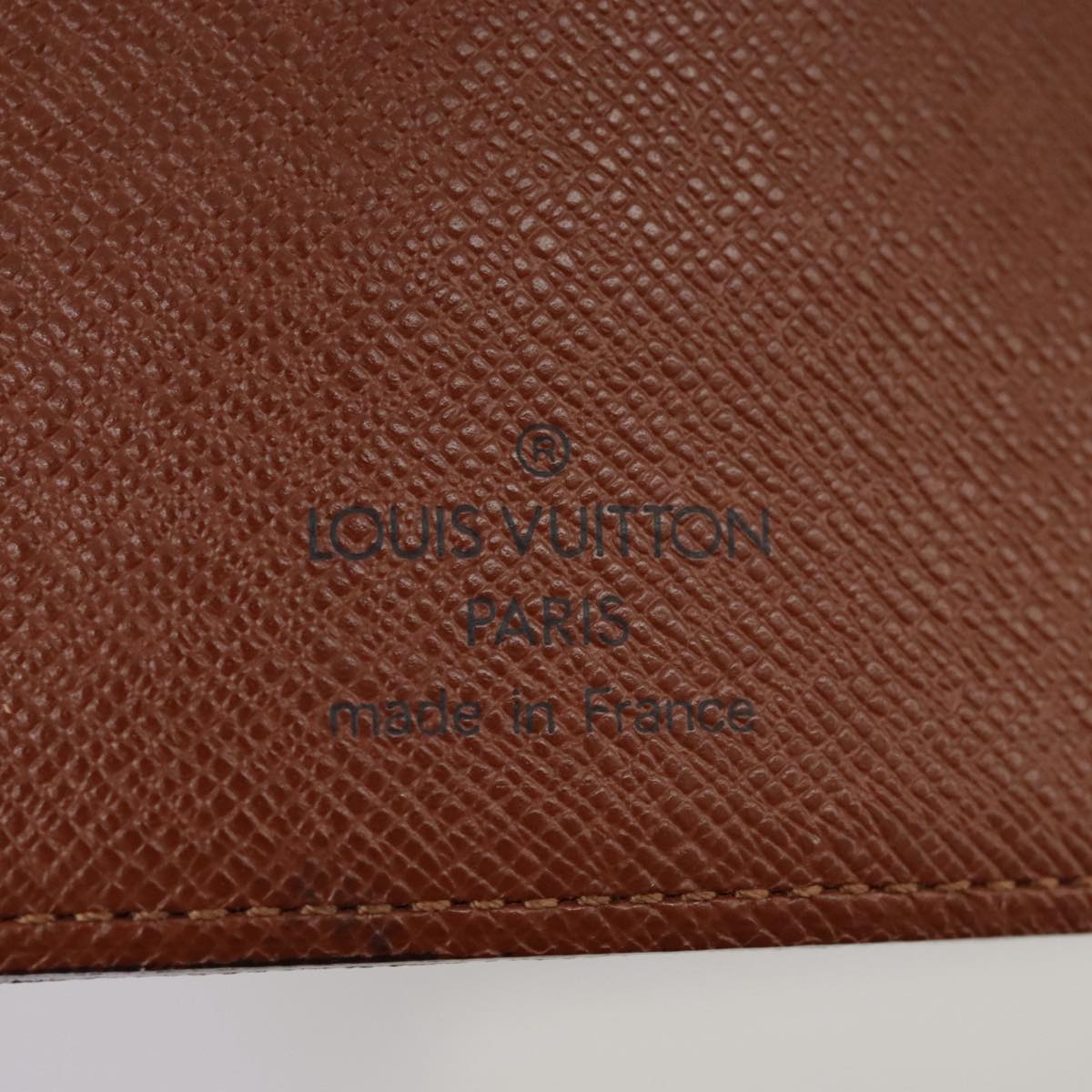 LOUIS VUITTON Monogram Agenda MM Day Planner Cover R20105 LV 101846
