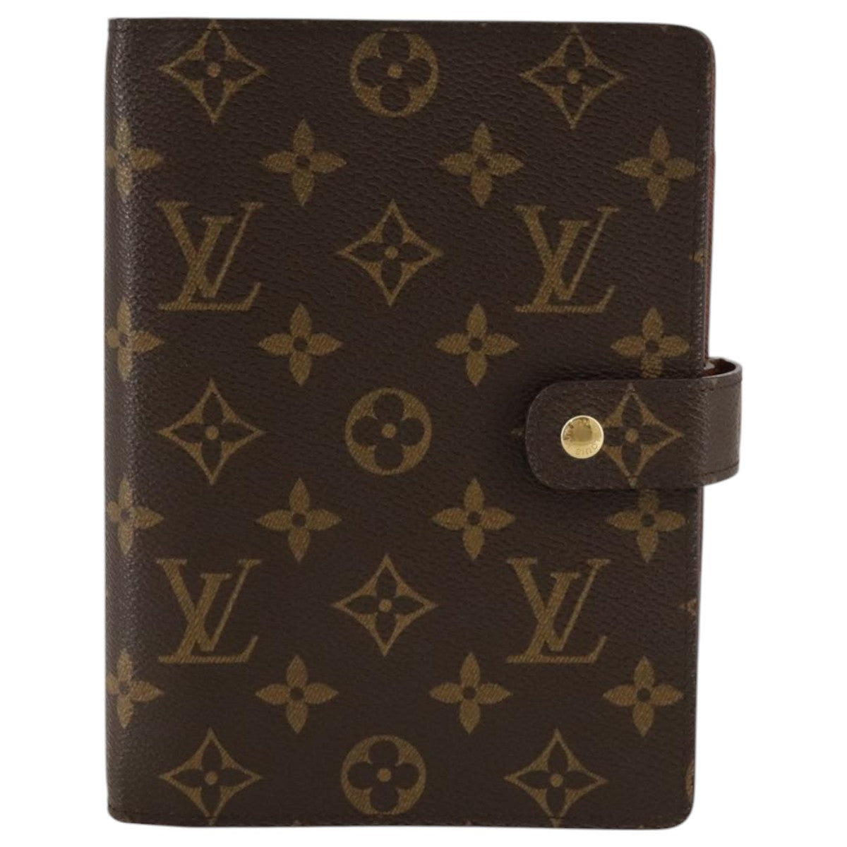 LOUIS VUITTON Monogram Agenda MM Day Planner Cover R20105 LV 101846