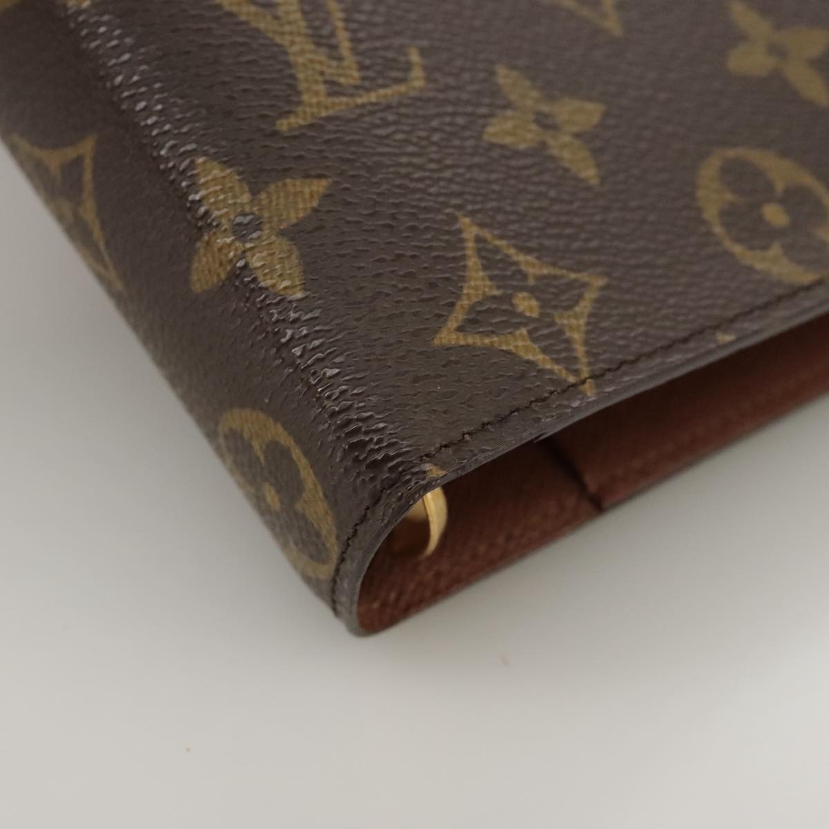 LOUIS VUITTON Monogram Agenda MM Day Planner Cover R20105 LV 101846