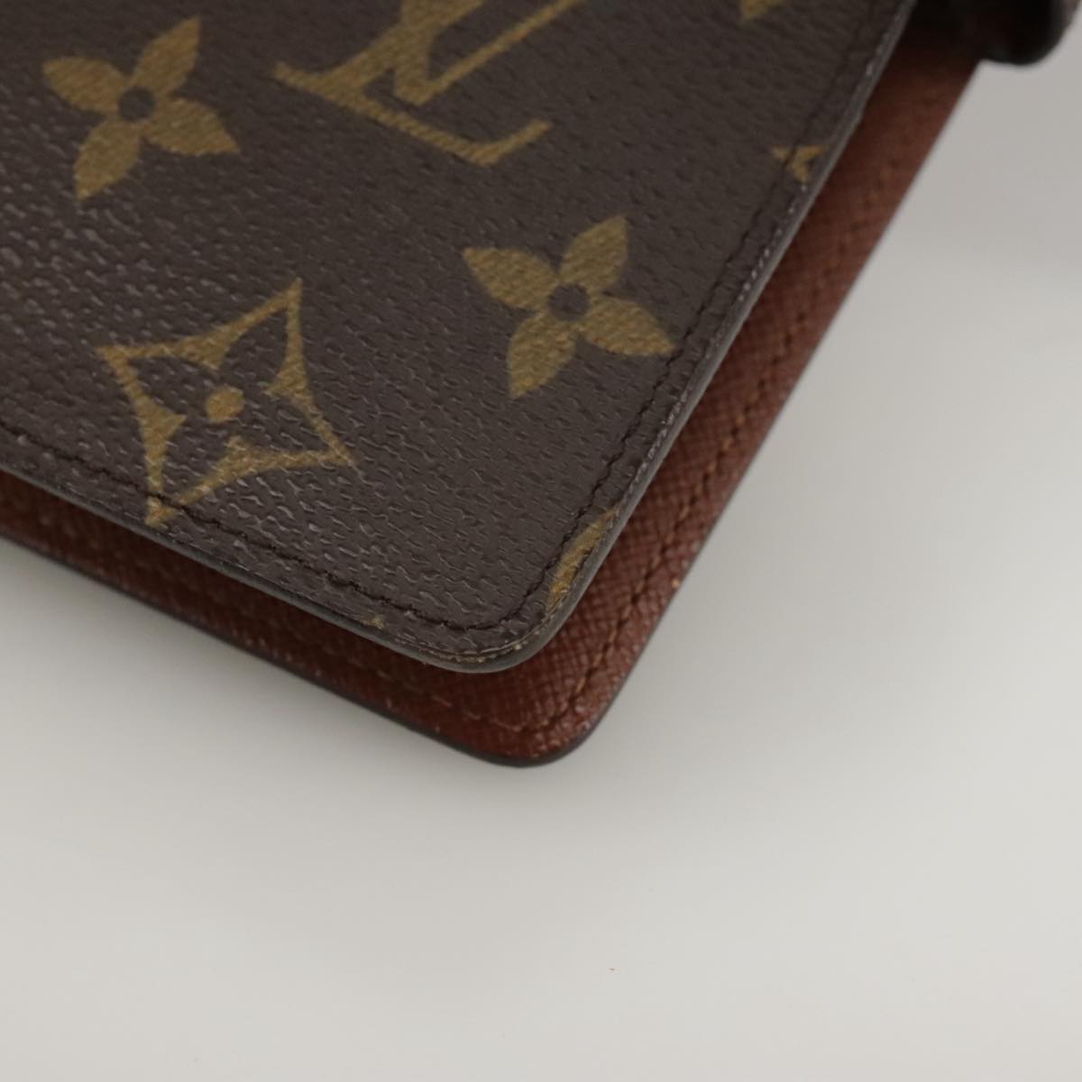 LOUIS VUITTON Monogram Agenda MM Day Planner Cover R20105 LV 101846
