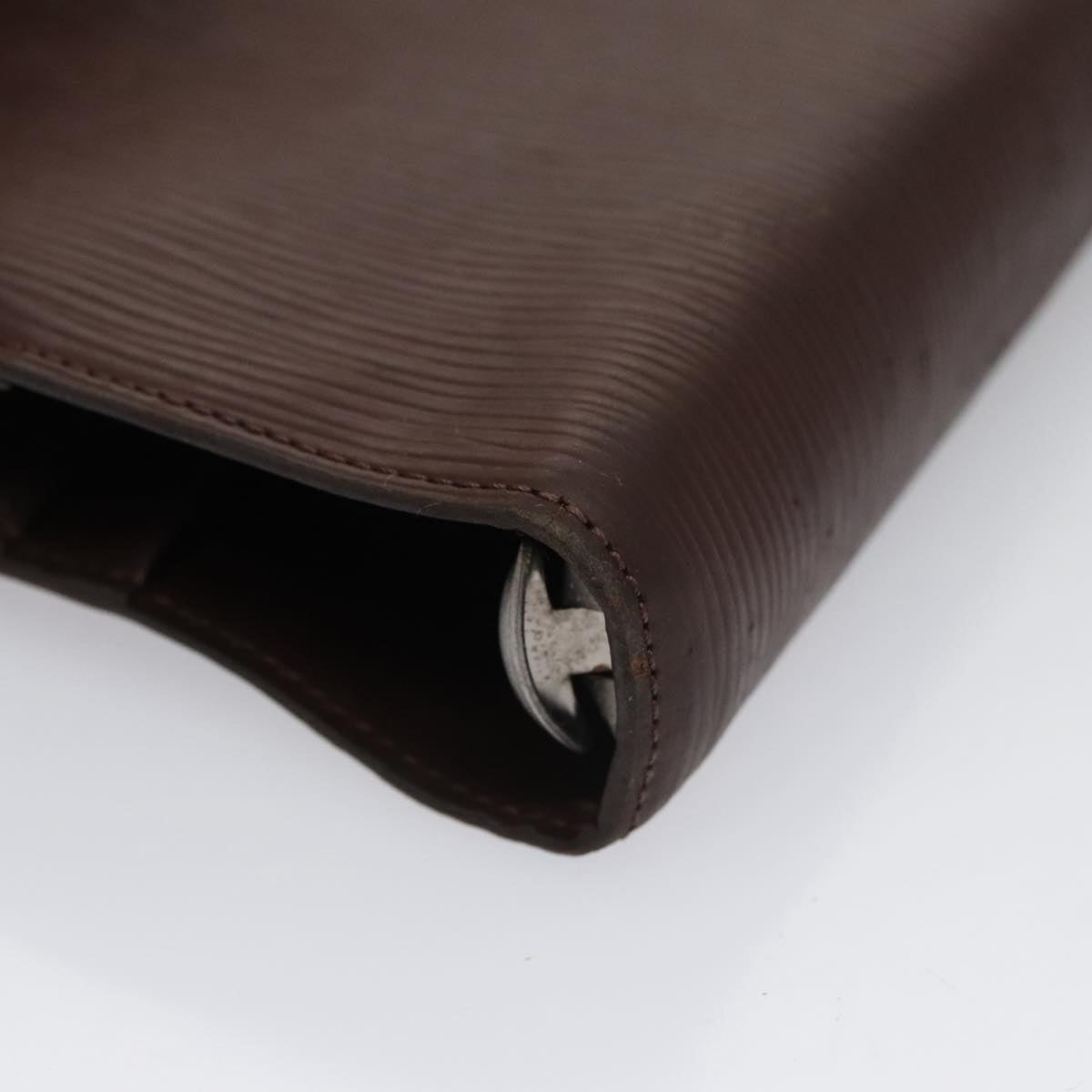 LOUIS VUITTON Epi Agenda GM Day Planner Cover Mocha Brown R2006D LV 101847