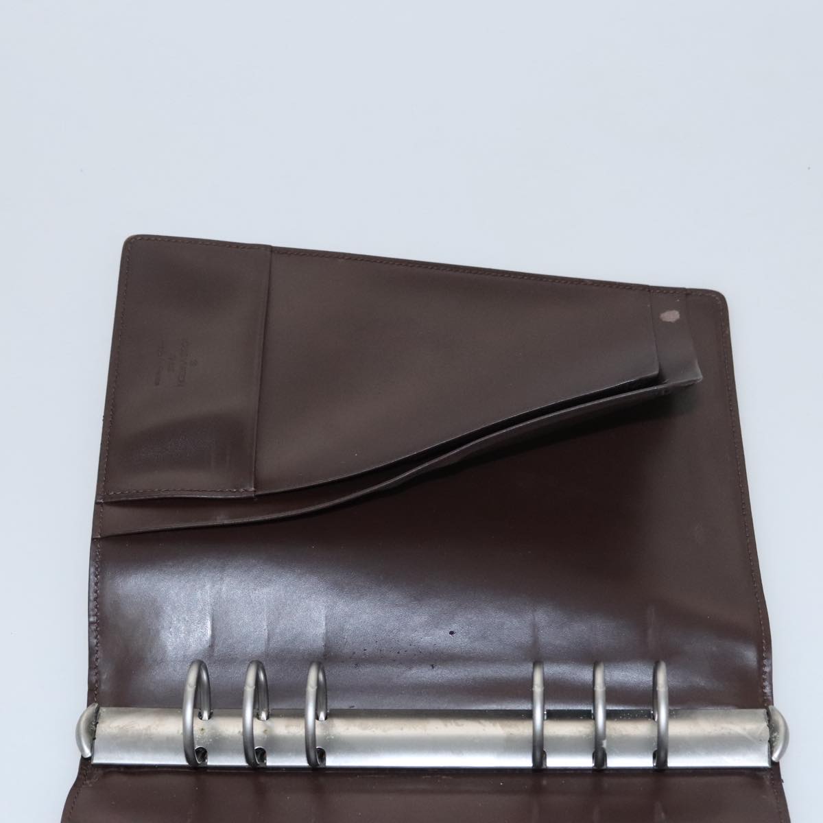 LOUIS VUITTON Epi Agenda GM Day Planner Cover Mocha Brown R2006D LV 101847