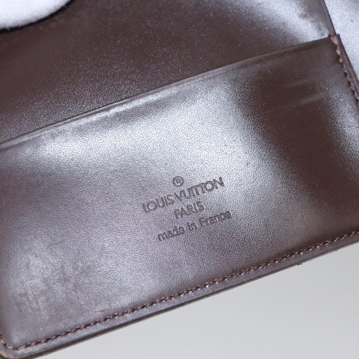 LOUIS VUITTON Epi Agenda GM Day Planner Cover Mocha Brown R2006D LV 101847