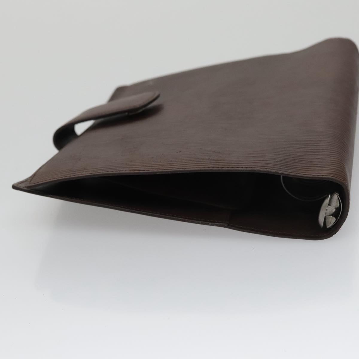 LOUIS VUITTON Epi Agenda GM Day Planner Cover Mocha Brown R2006D LV 101847