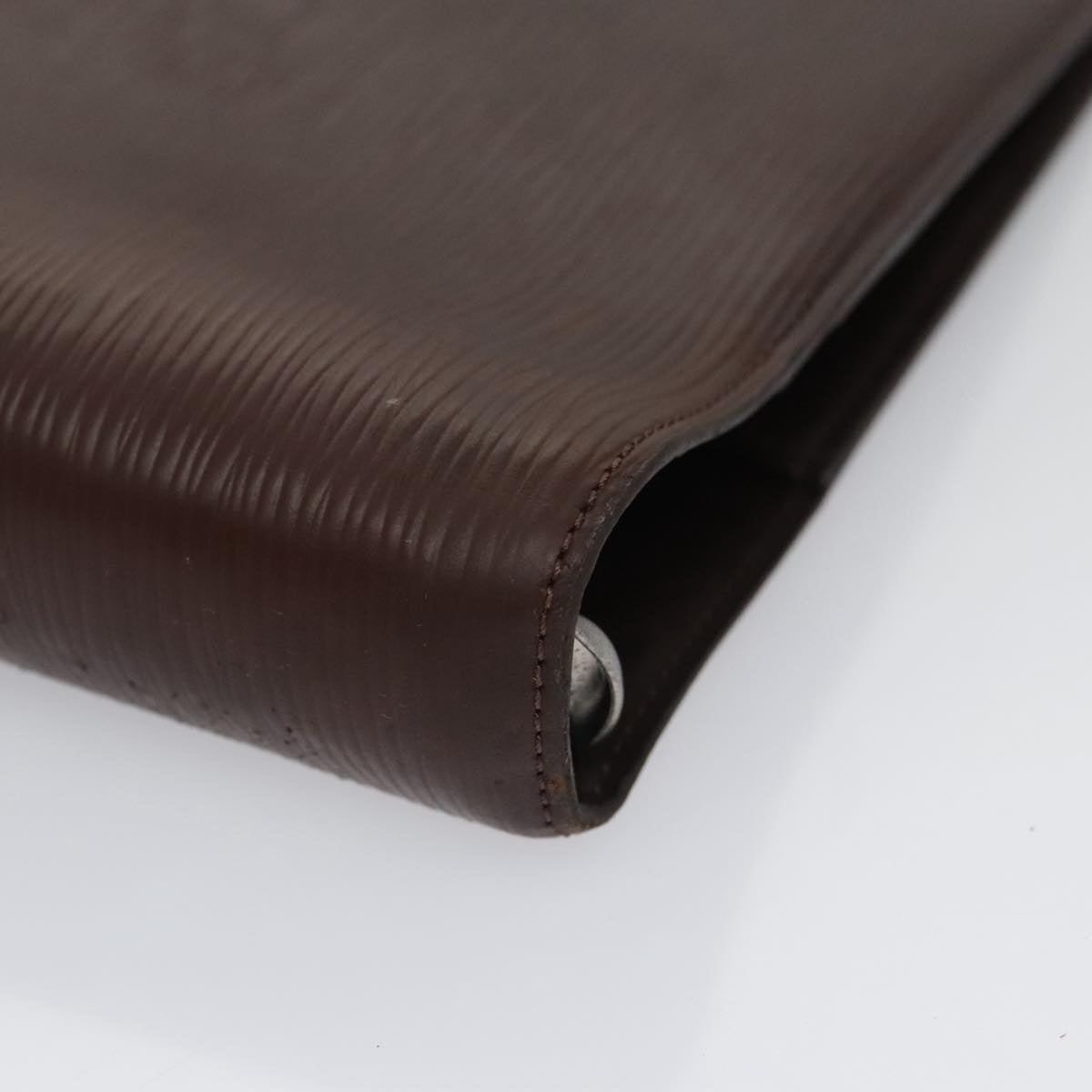 LOUIS VUITTON Epi Agenda GM Day Planner Cover Mocha Brown R2006D LV 101847