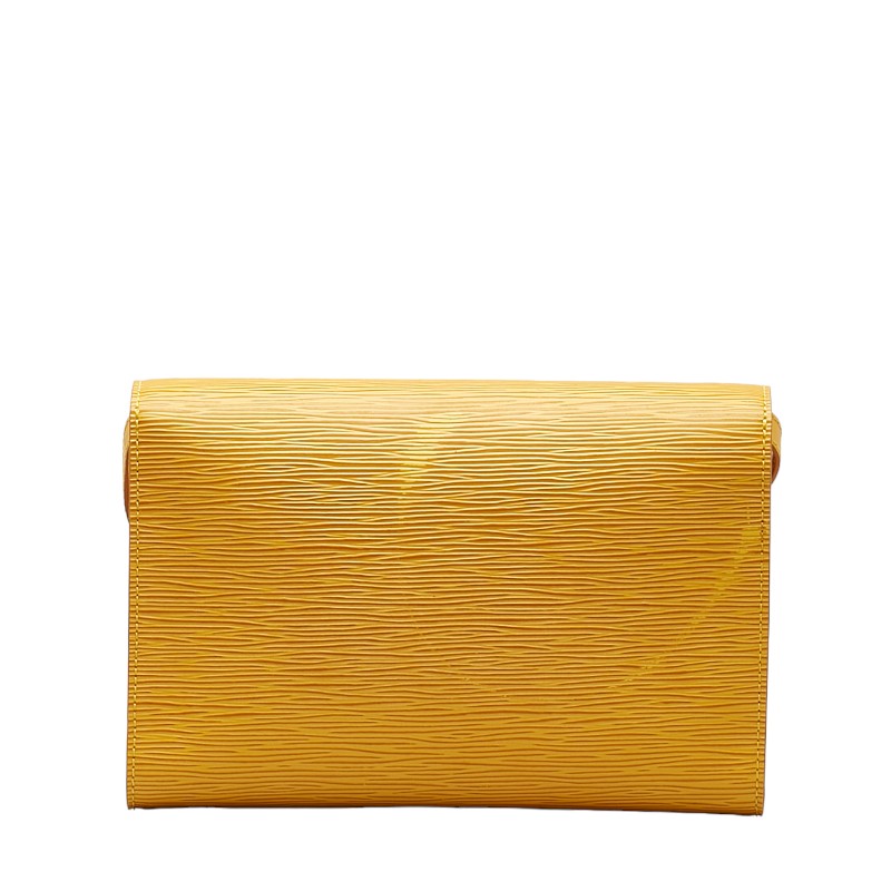 Louis Vuitton Louis Vuitton Epic M52579 Shoulder Bag Leather Taxi Yellow