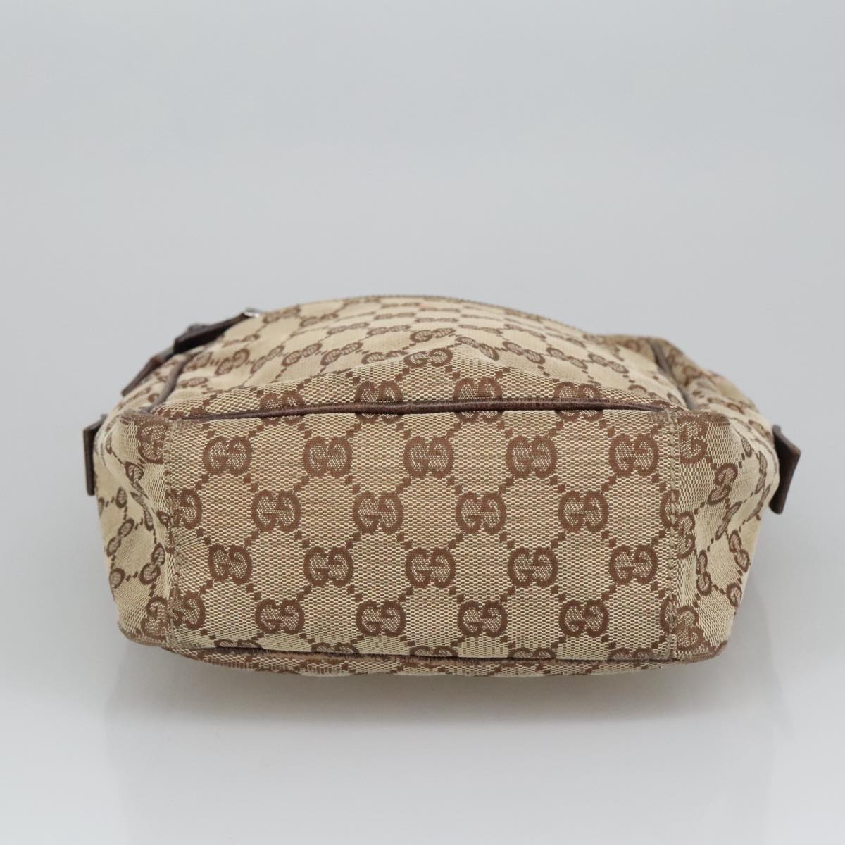 GUCCI GG Canvas Shoulder Bag Beige 102345