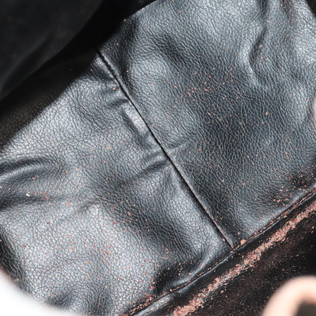 FENDI Pecan Canvas Shoulder Bag Brown Black Gold 102701