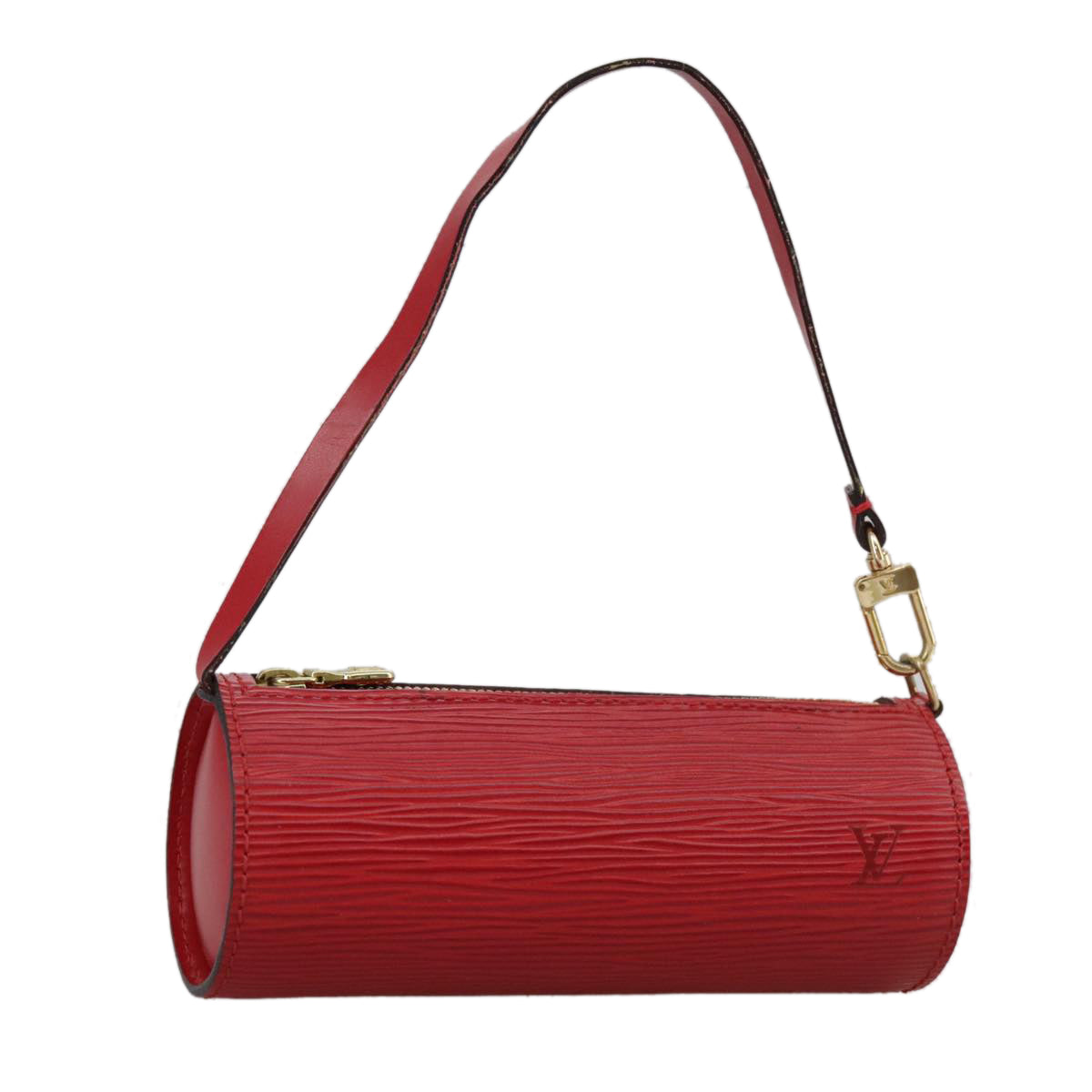 LOUIS VUITTON Epi Soufflot Pouch Accessory Pouch Red LV 102711