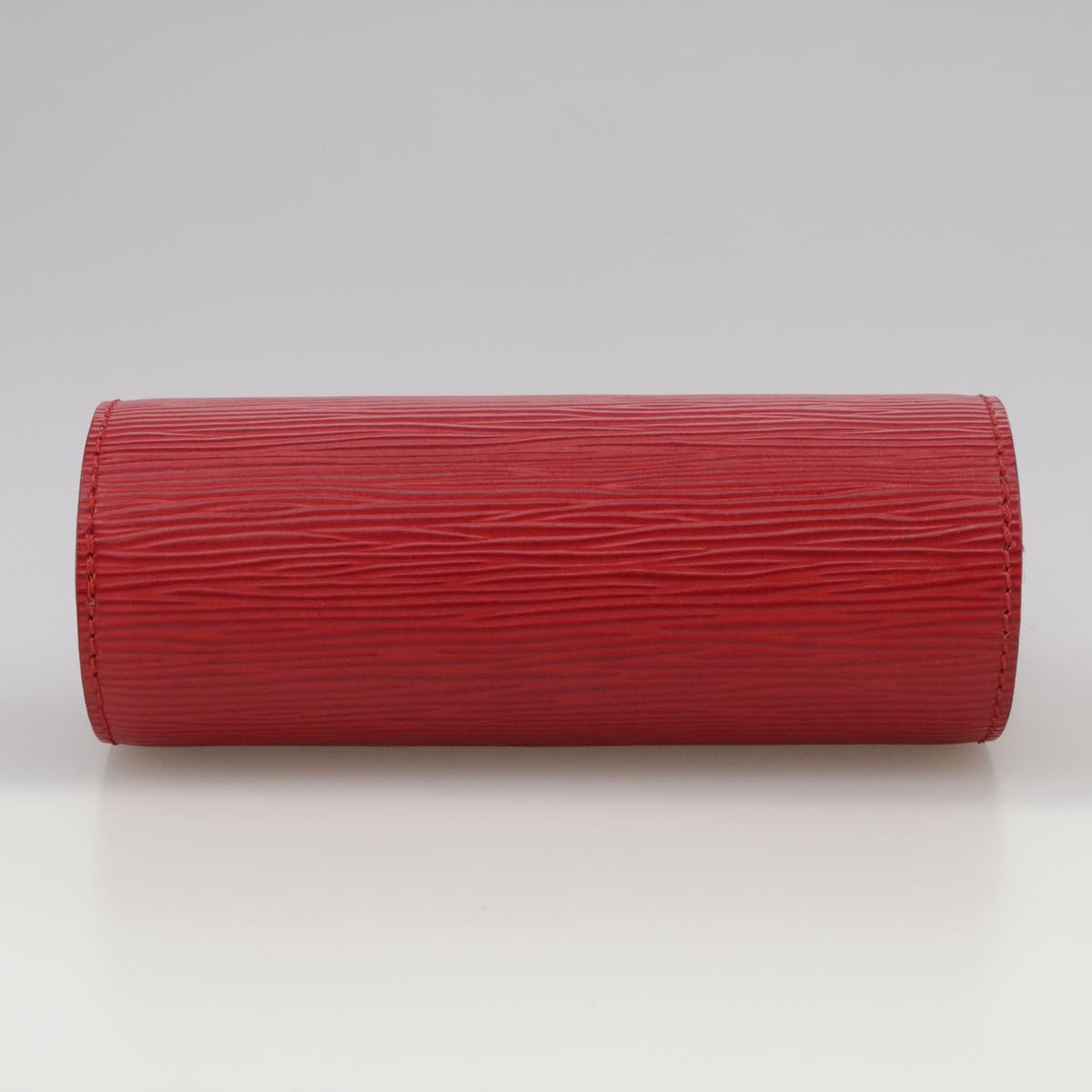 LOUIS VUITTON Epi Soufflot Pouch Accessory Pouch Red LV 102711