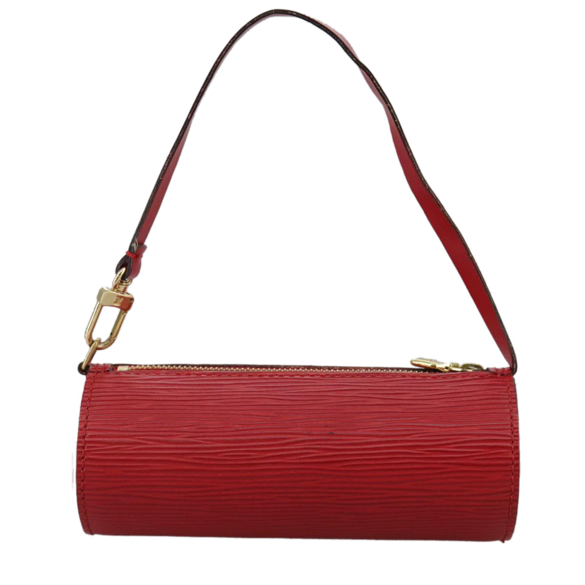 LOUIS VUITTON Epi Soufflot Pouch Accessory Pouch Red LV 102711