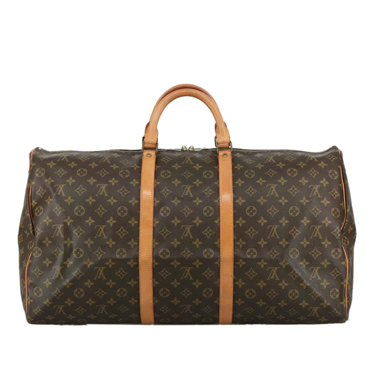 LOUIS VUITTON Monogram Keepall 60 Boston Bag M41422 LV 102746