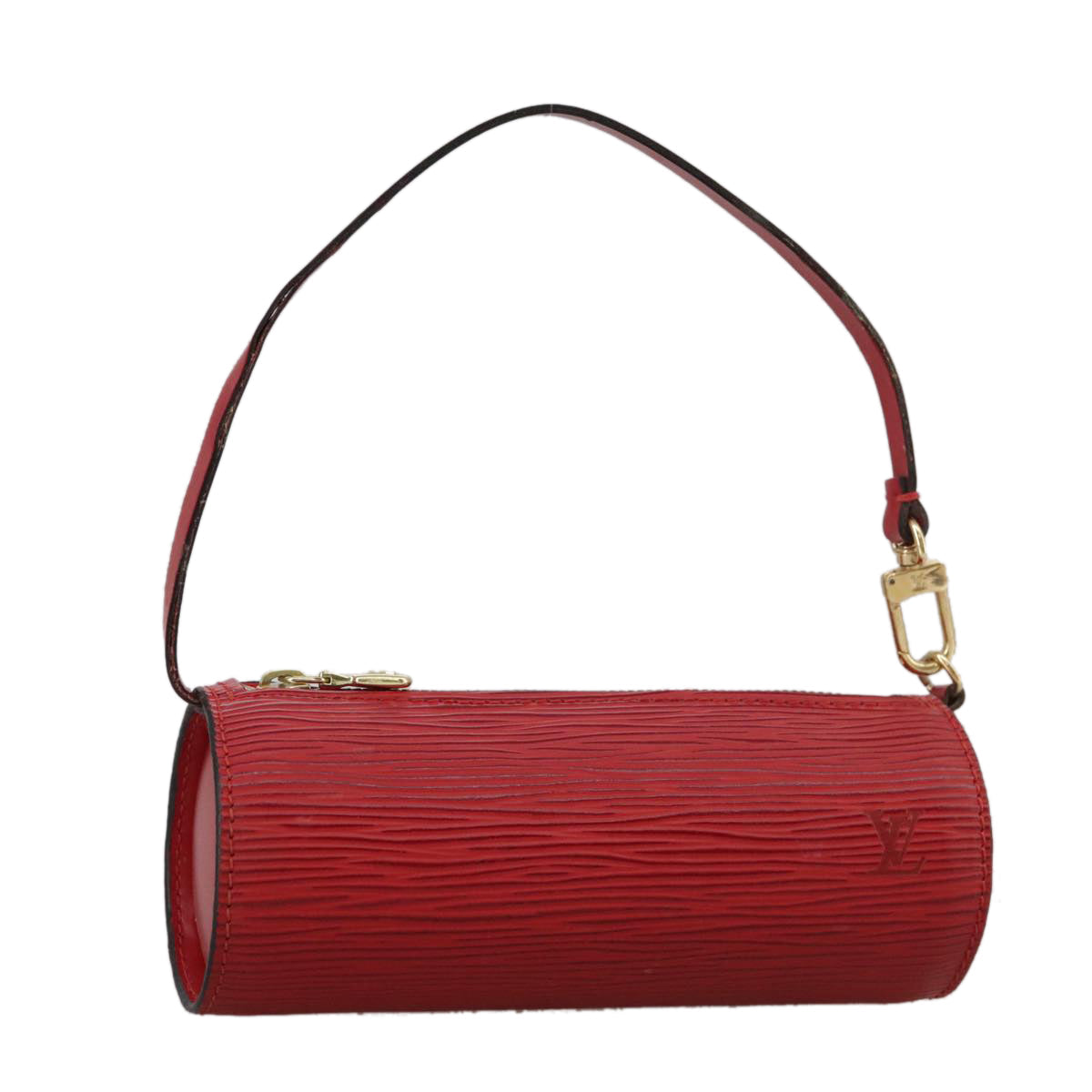 LOUIS VUITTON Epi Soufflot Pouch Accessory Pouch Red LV 102779