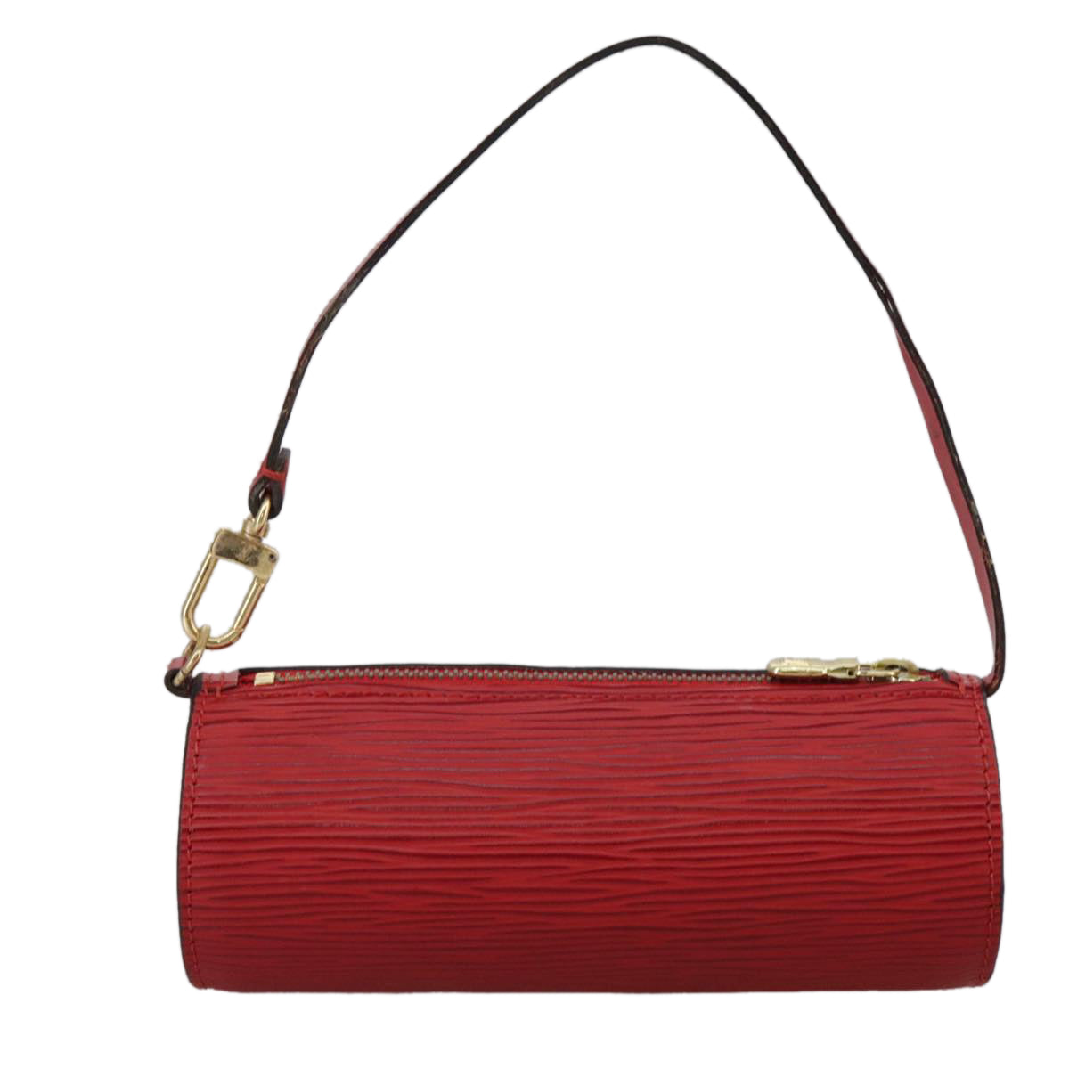 LOUIS VUITTON Epi Soufflot Pouch Accessory Pouch Red LV 102779