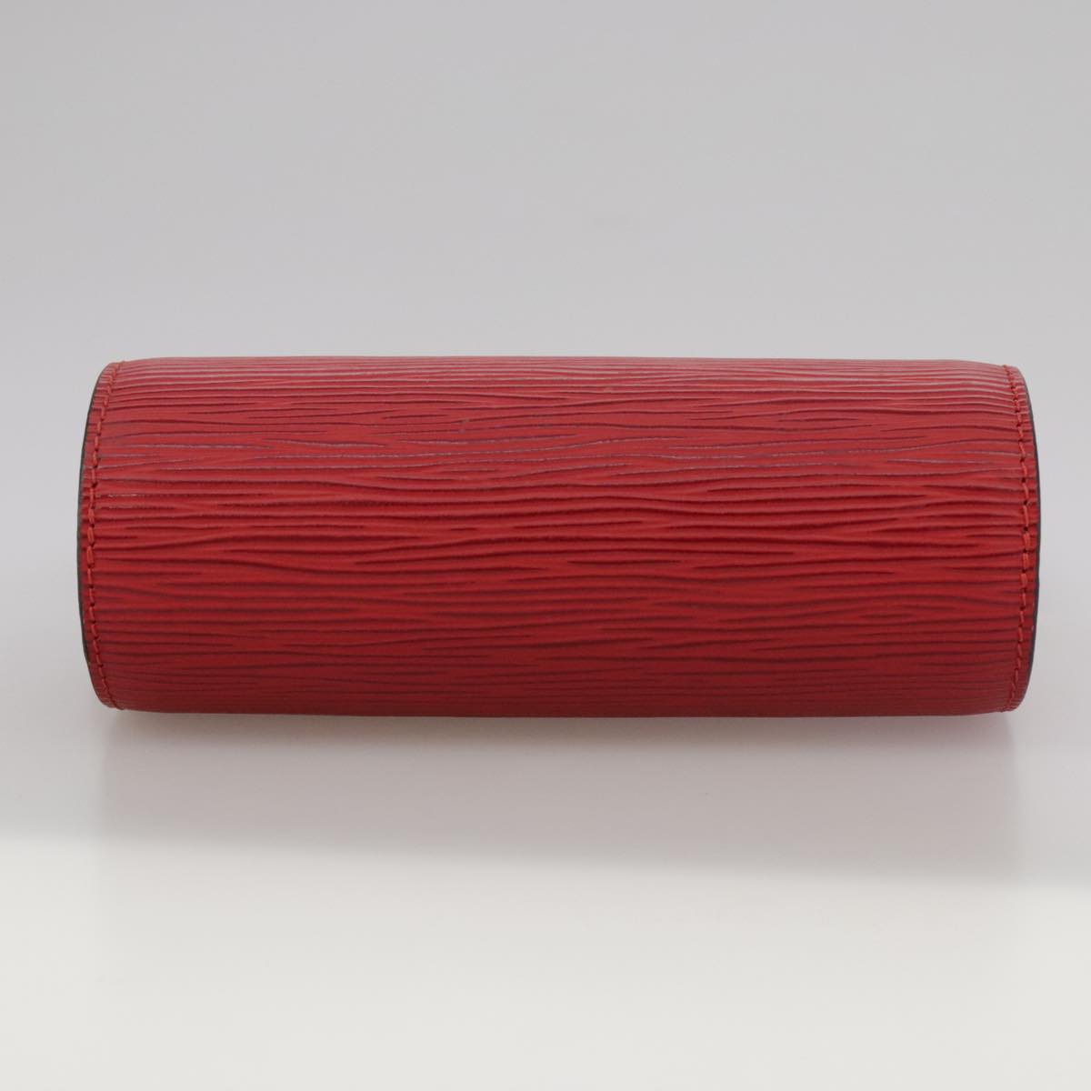 LOUIS VUITTON Epi Soufflot Pouch Accessory Pouch Red LV 102779